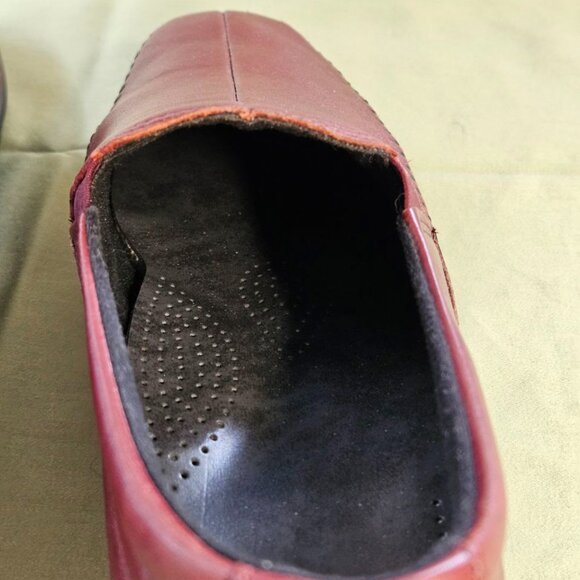SAS Tripad Comfort Burgundy Leather Dream Shoes Slip-On Women's 10.5 M Width - Picture 9 of 16